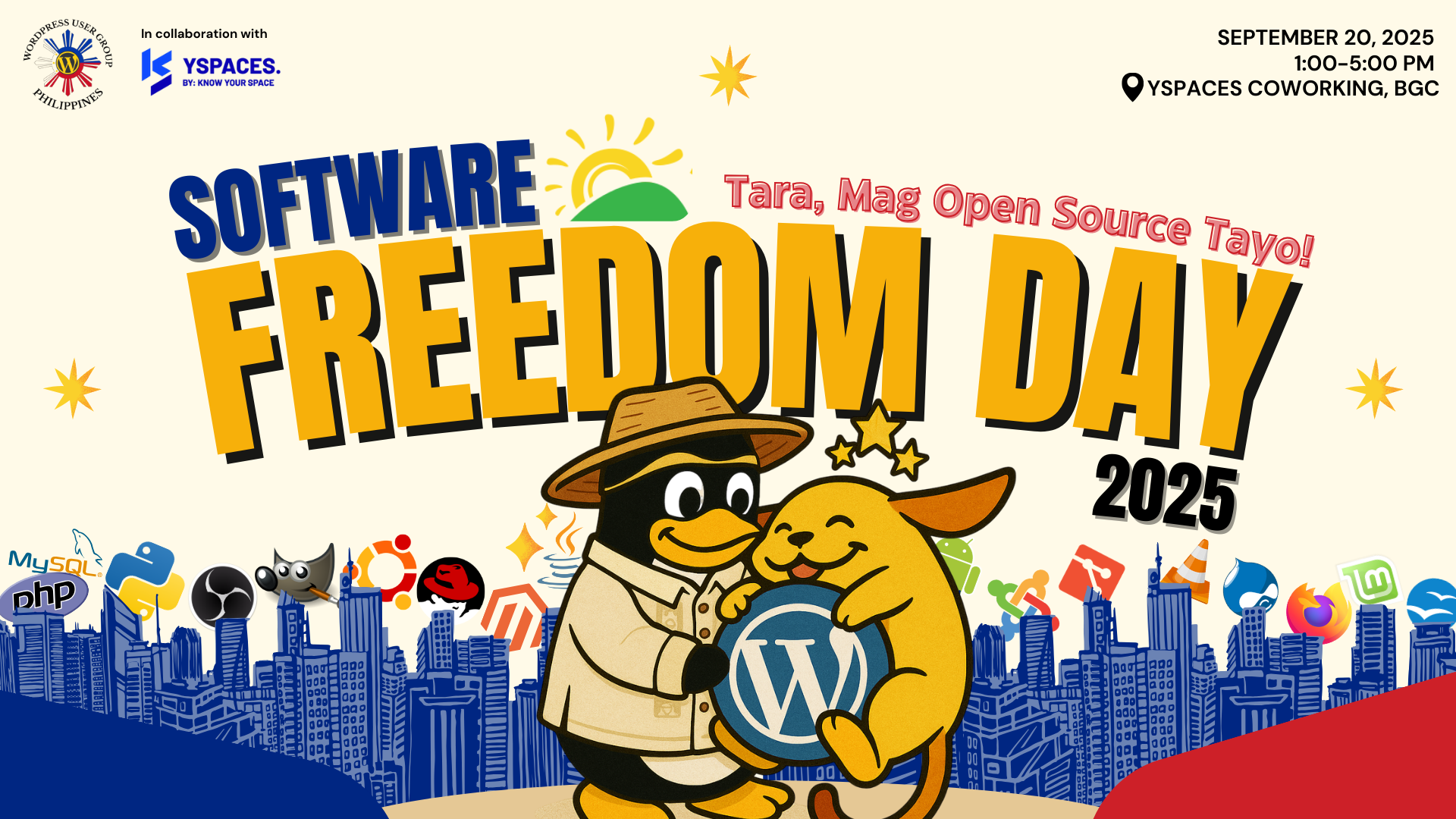 Software Freedom Day 2025 Manila, Philippines